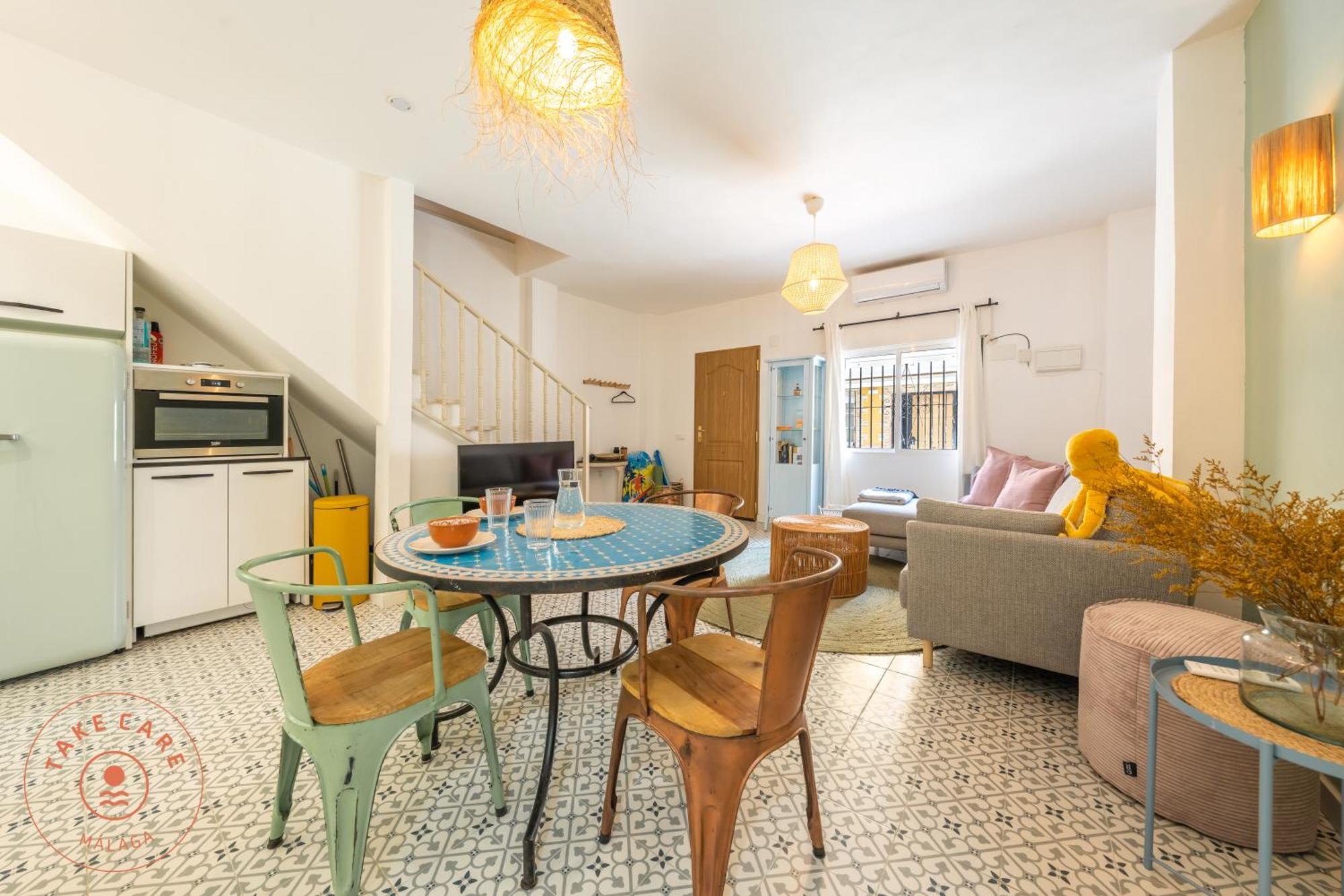 Colourful Fisher House Pulpito In El Palo! - Tcm マラガ エクステリア 写真